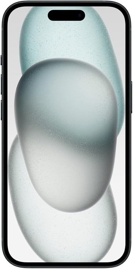 Apple iPhone 15, 128GB, Black - Unlocked (Renewed)
