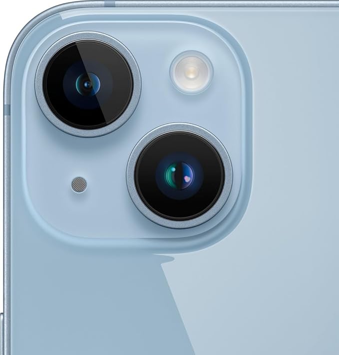 iPhone 14, 128GB, Blue - Unlocked (Renewed)
