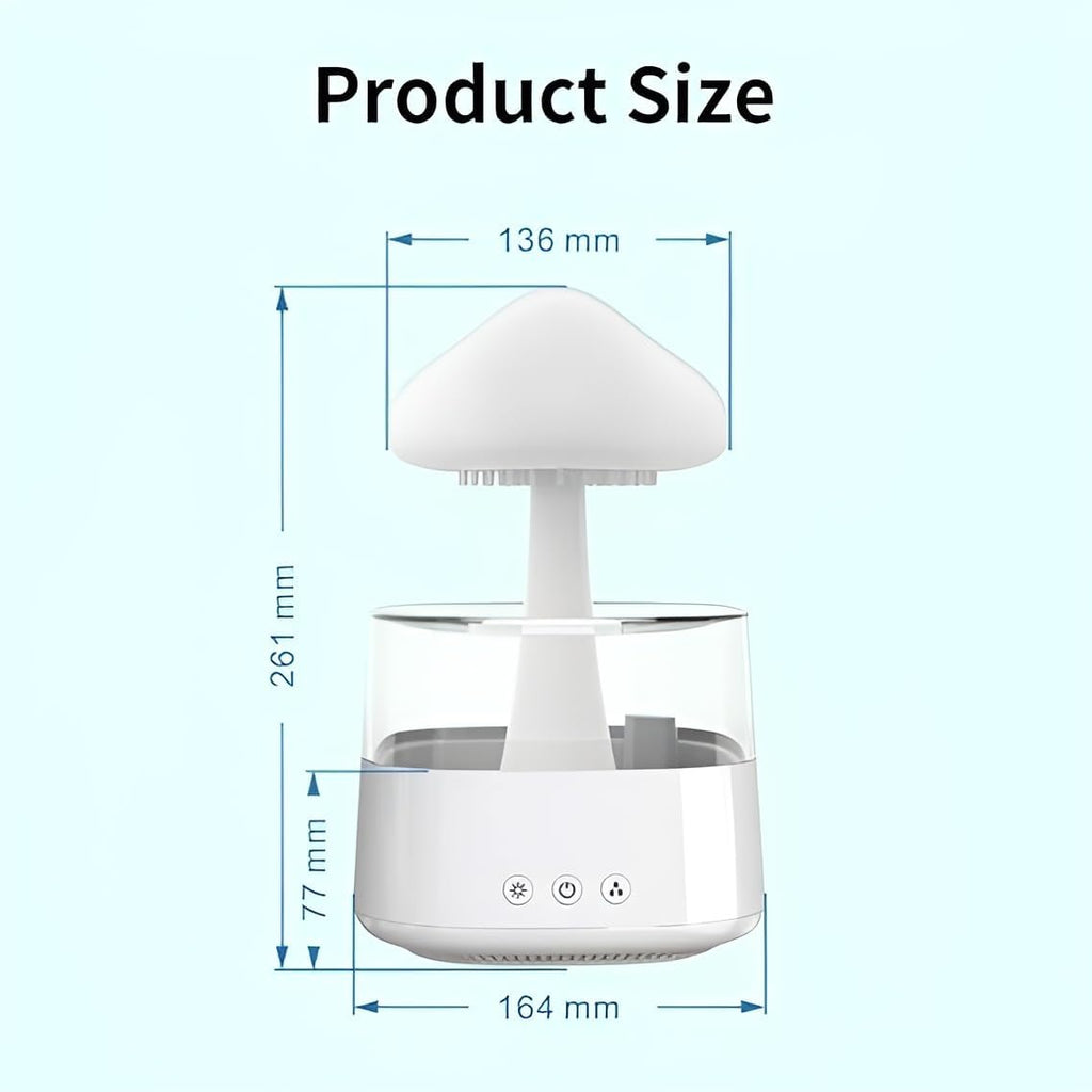 Rain Cloud Diffuser - Night Light Aromatherapy Humidifier