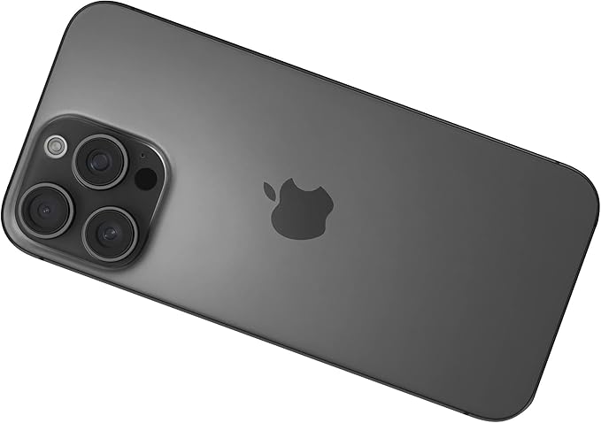 Apple iPhone 16 Pro, US Version, 256GB, Black Titanium - Unlocked (Renewed Premium)
