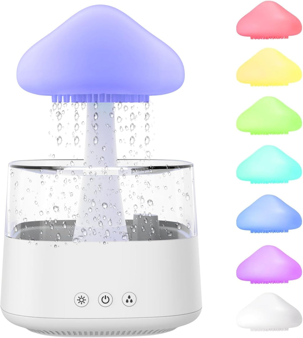 Rain Cloud Diffuser - Night Light Aromatherapy Humidifier