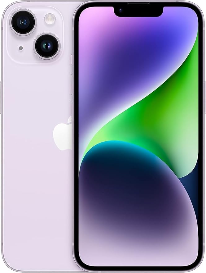 iPhone 14, 128GB, Blue - Unlocked (Renewed)