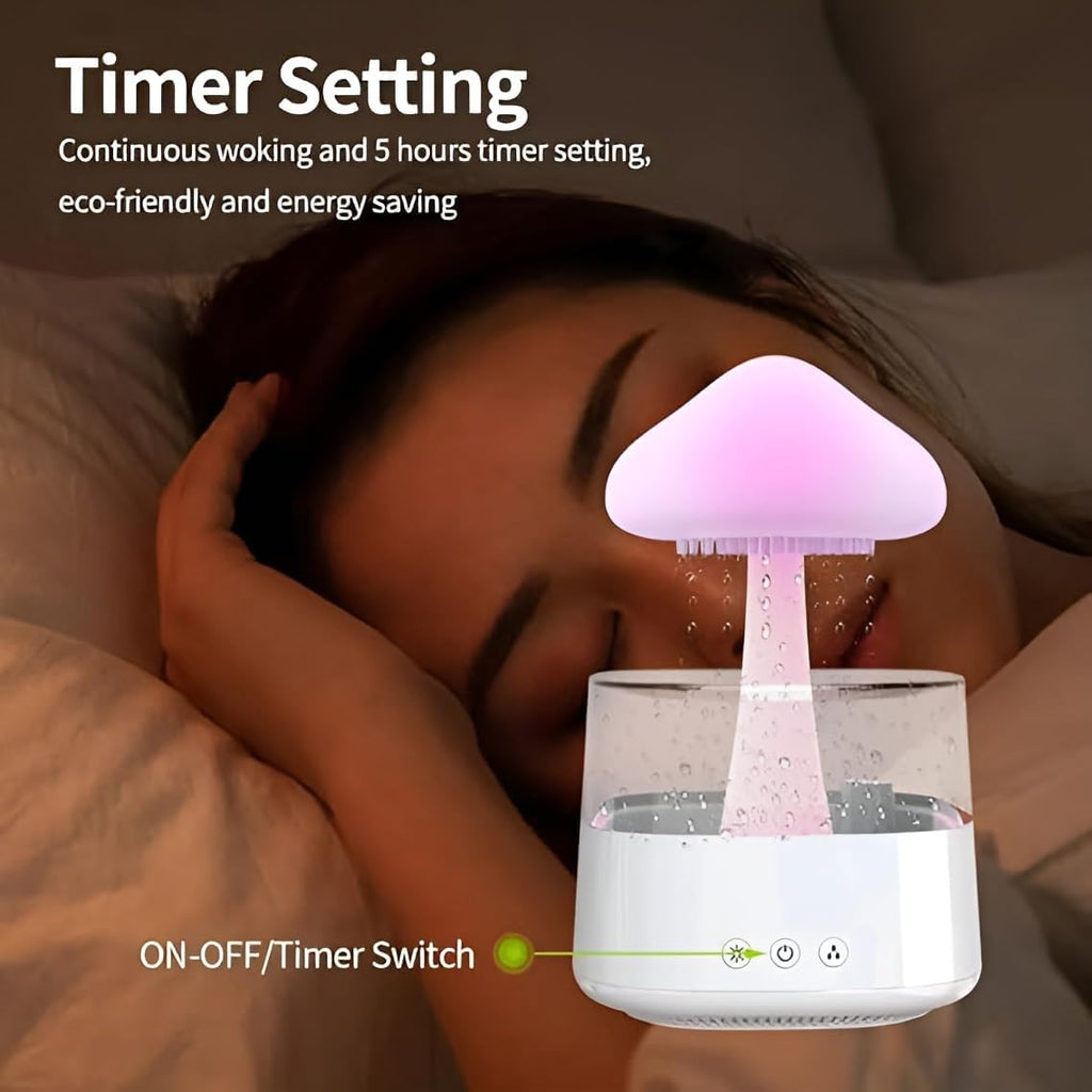 Rain Cloud Diffuser - Night Light Aromatherapy Humidifier