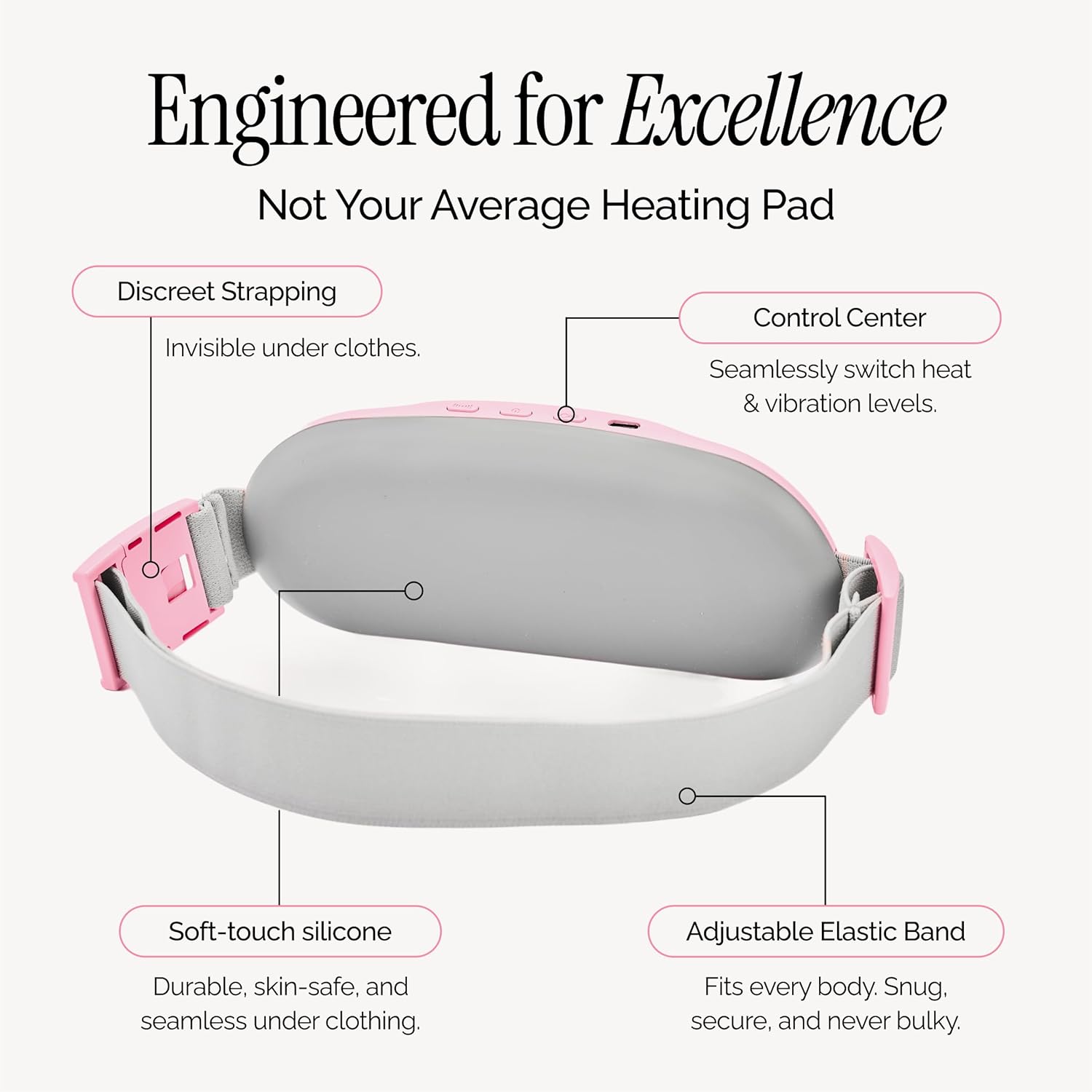 Menstrual Heating Pad for Period Cramps – Portable Heating Pad