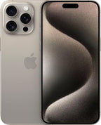 iPhone 15 Pro Max, 256GB, Natural Titanium - Unlocked (Renewed)