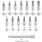 Bike Multitool Torque Wrench Set 1/4