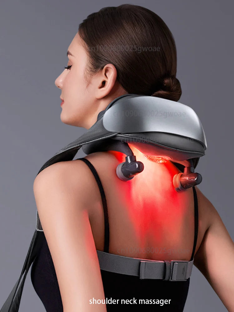 Neck Shoulder Massager Deep Tissue Back Massagers with Heat
