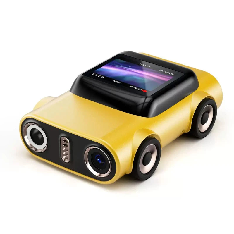 Mini Camera 2K HD Video Recorder Car Shaped Keychain