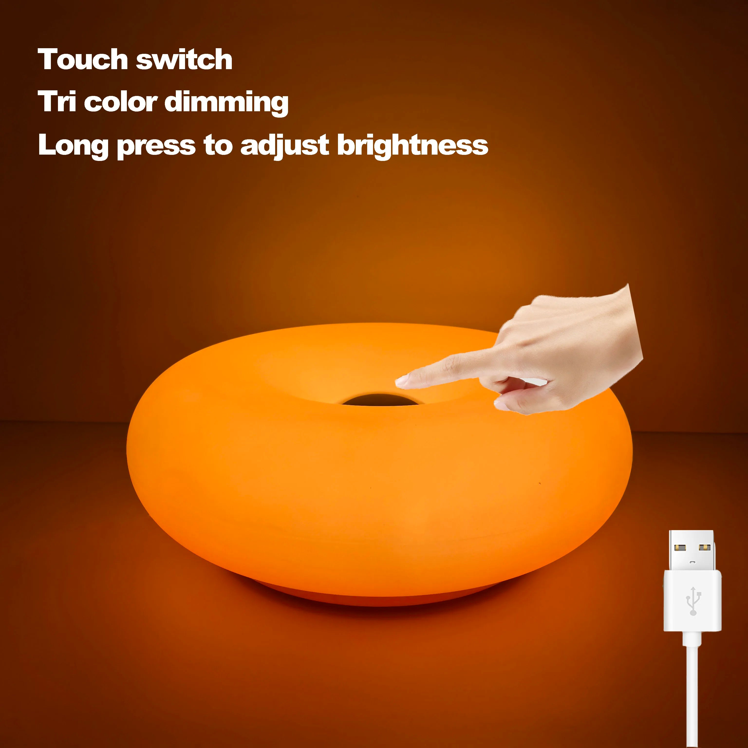 Donut Glass Lamp