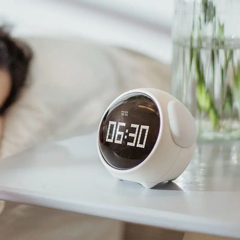 Cute Expression Alarm Clock Snooze Kids