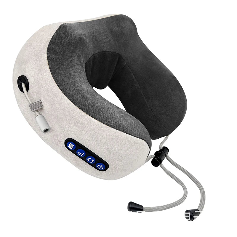Electric Neck Massager With Heat Vibration