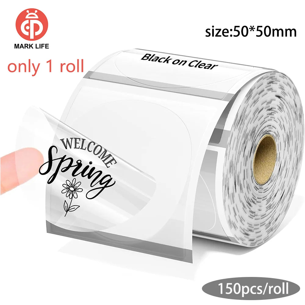 Thermal Label Printer P50 Protable Bluetooth Wireless