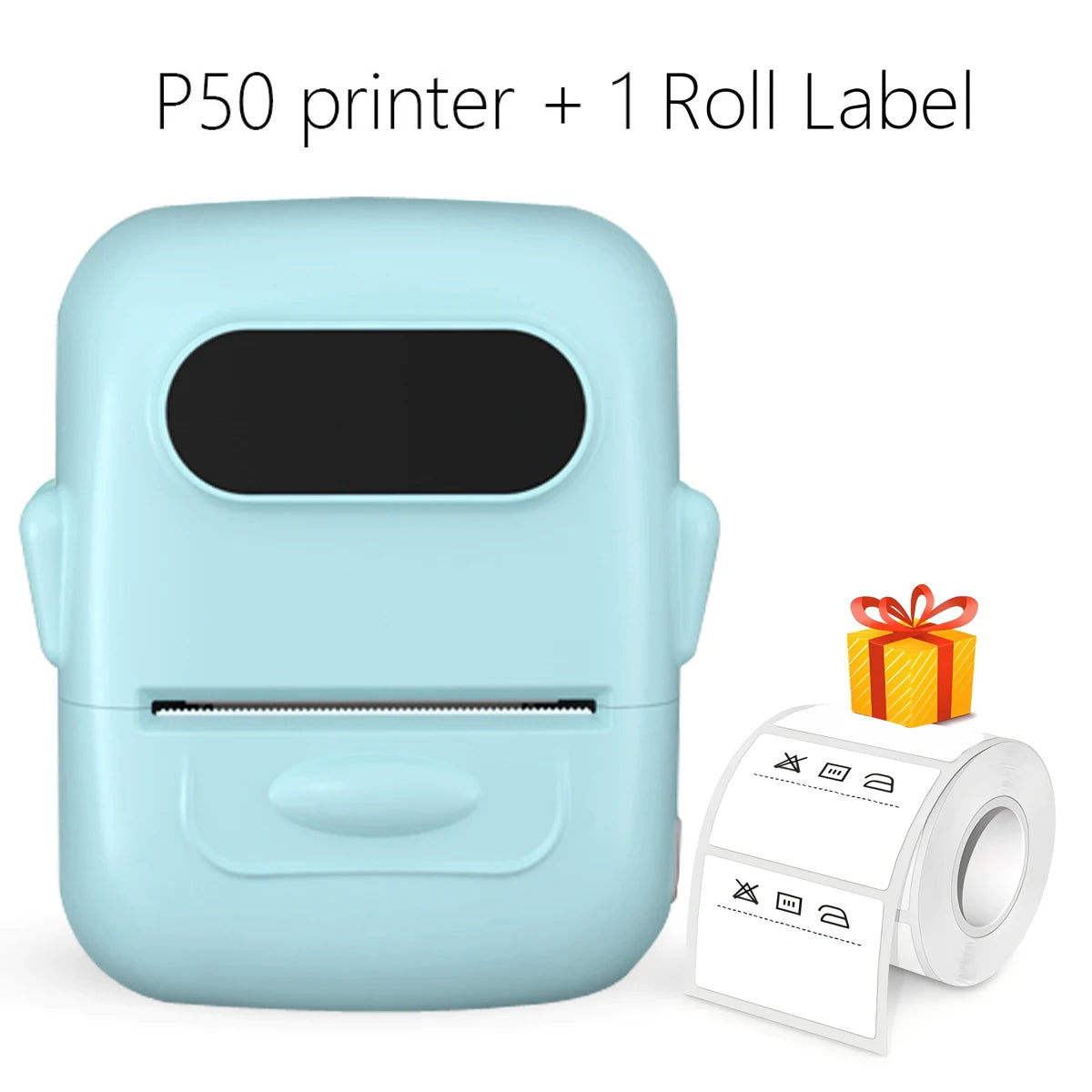 Thermal Label Printer P50 Protable Bluetooth Wireless