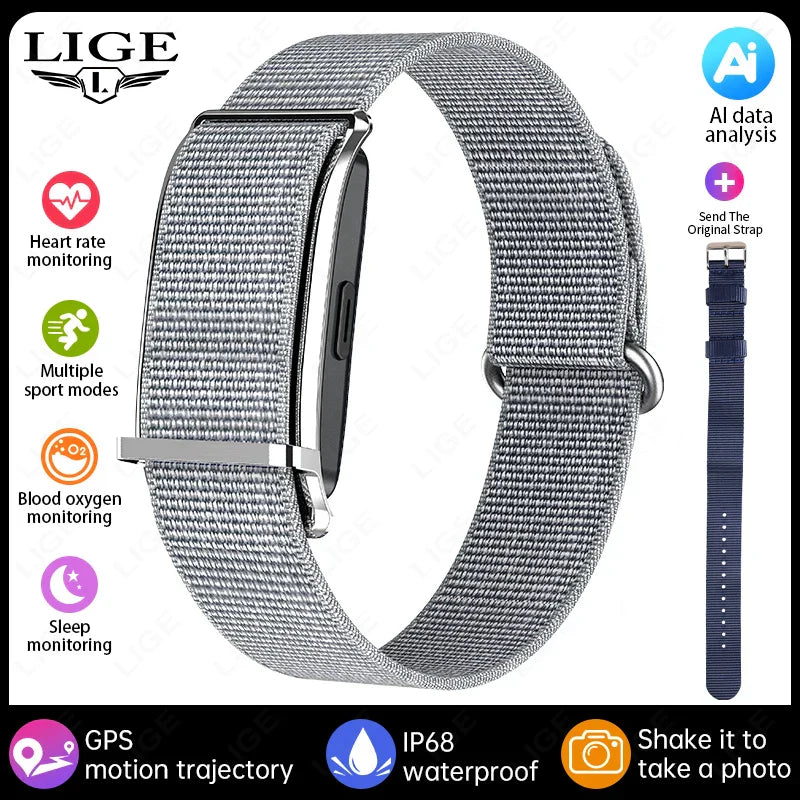 Smart Fitness Bracelet – Heart Rate & Sleep Monitor