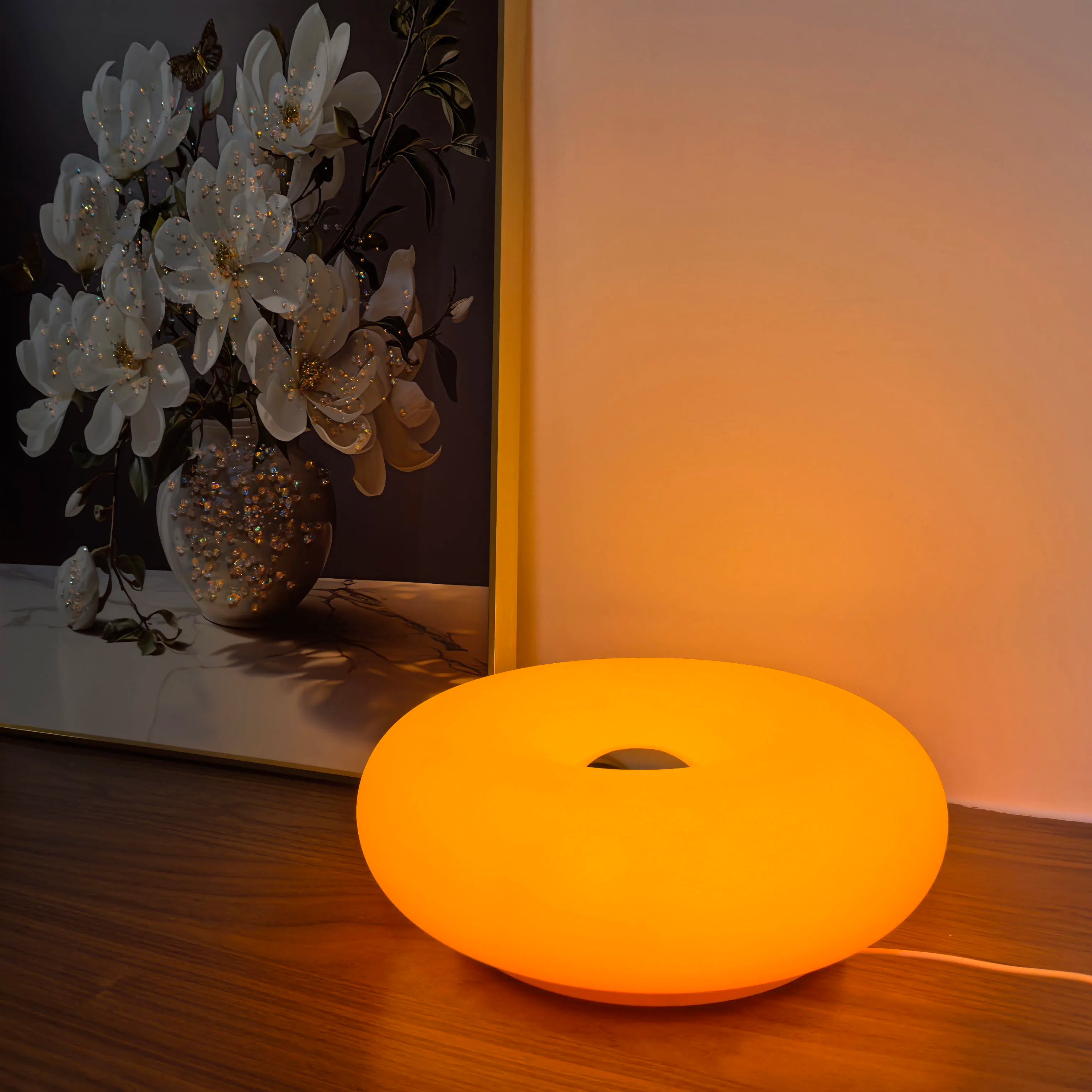 Donut Glass Lamp