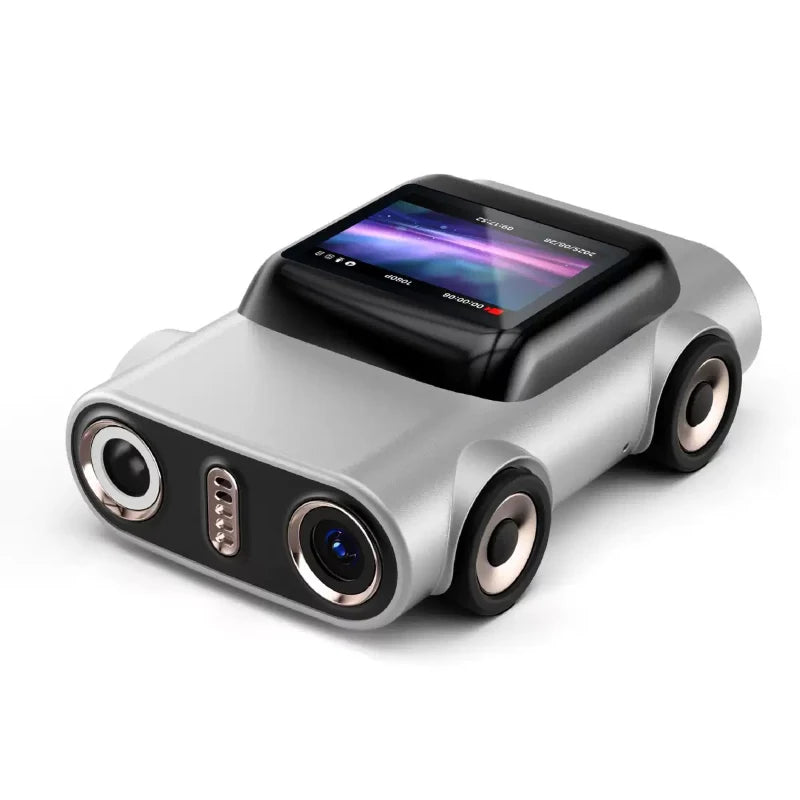 Mini Camera 2K HD Video Recorder Car Shaped Keychain