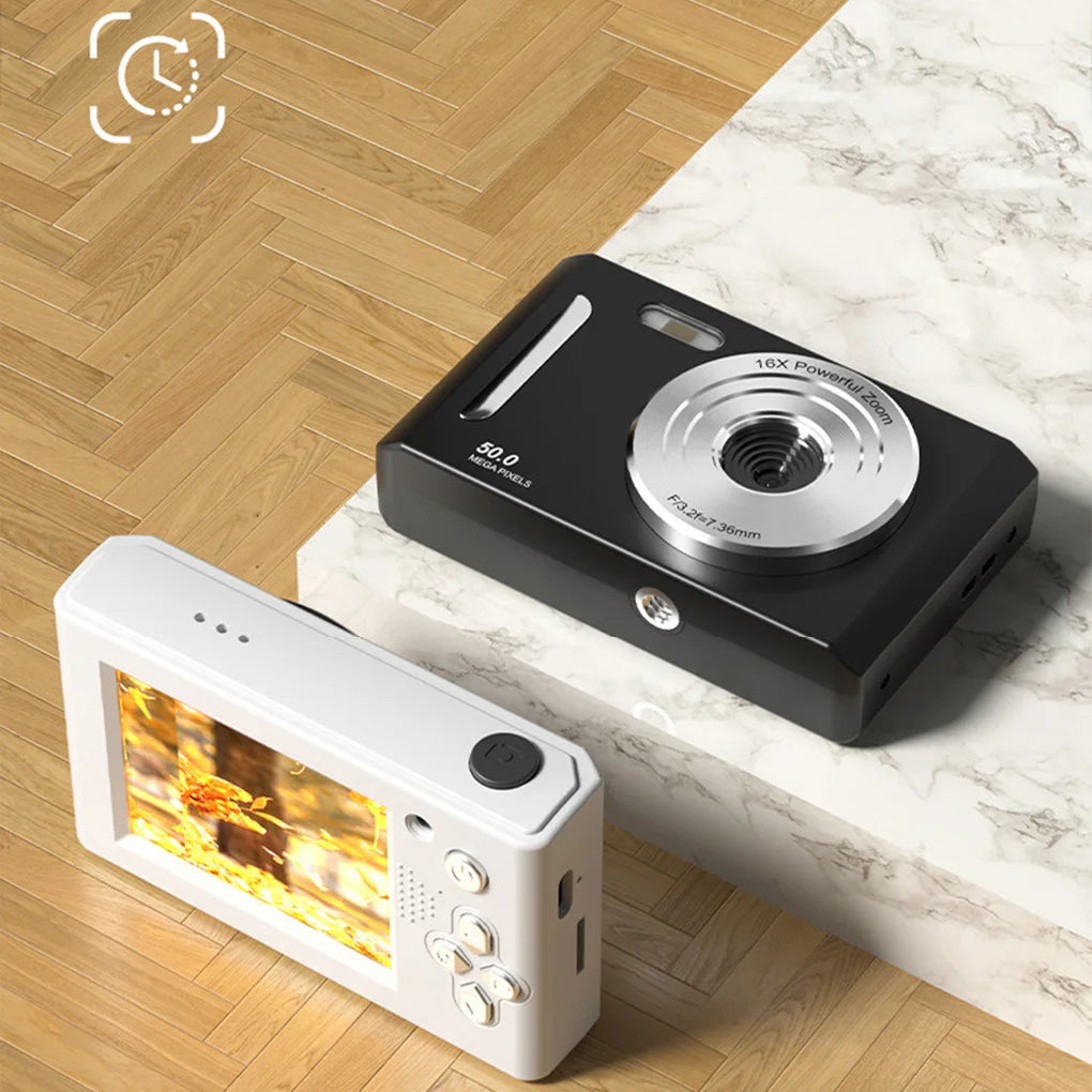4K Digital Camera Dual Camera Flash 50 Million HD Pixel