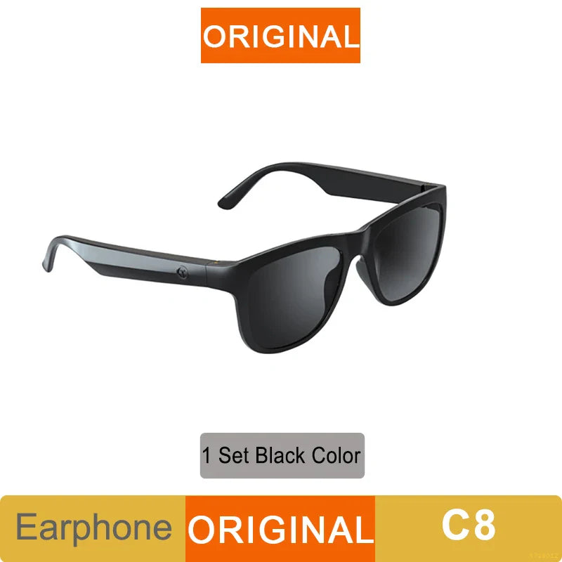 C8 Smart Glasses Headphone Wireless Bluetooth Sunglasses