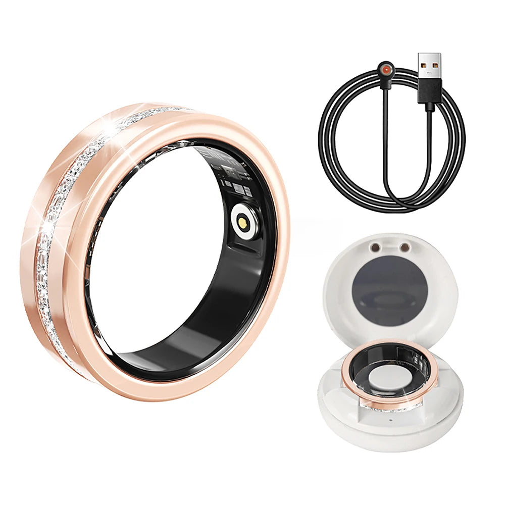 Smart Ring Lady Heart Rate Sleep Health Monitor