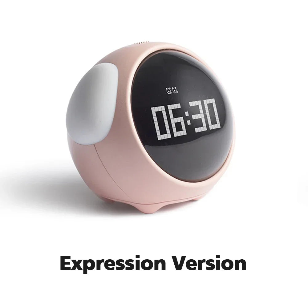 Cute Expression Alarm Clock Snooze Kids