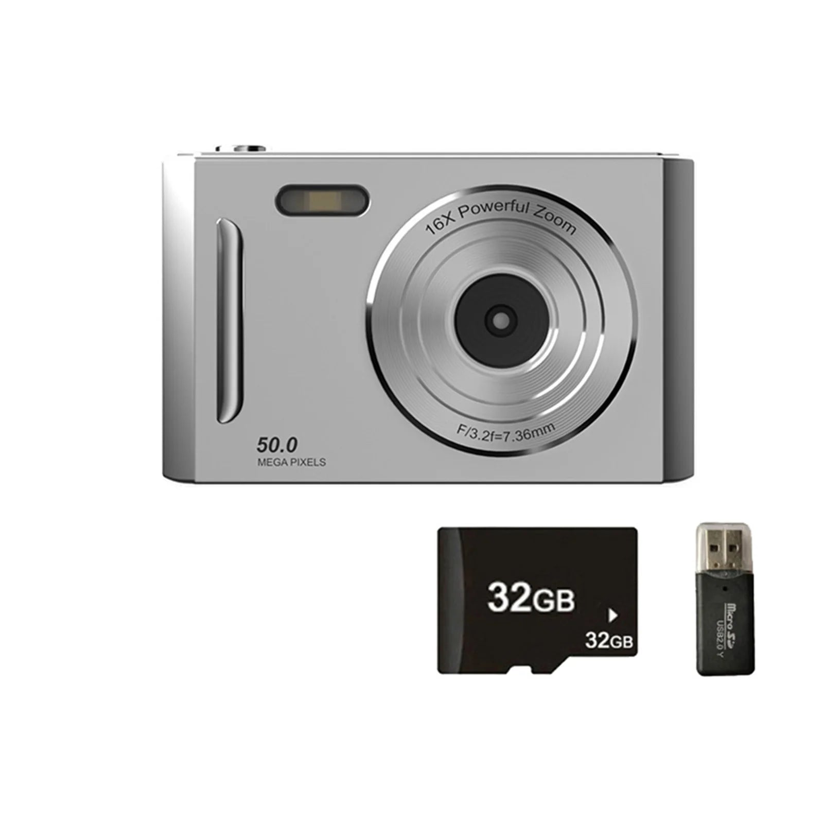 4K Digital Camera Dual Camera Flash 50 Million HD Pixel