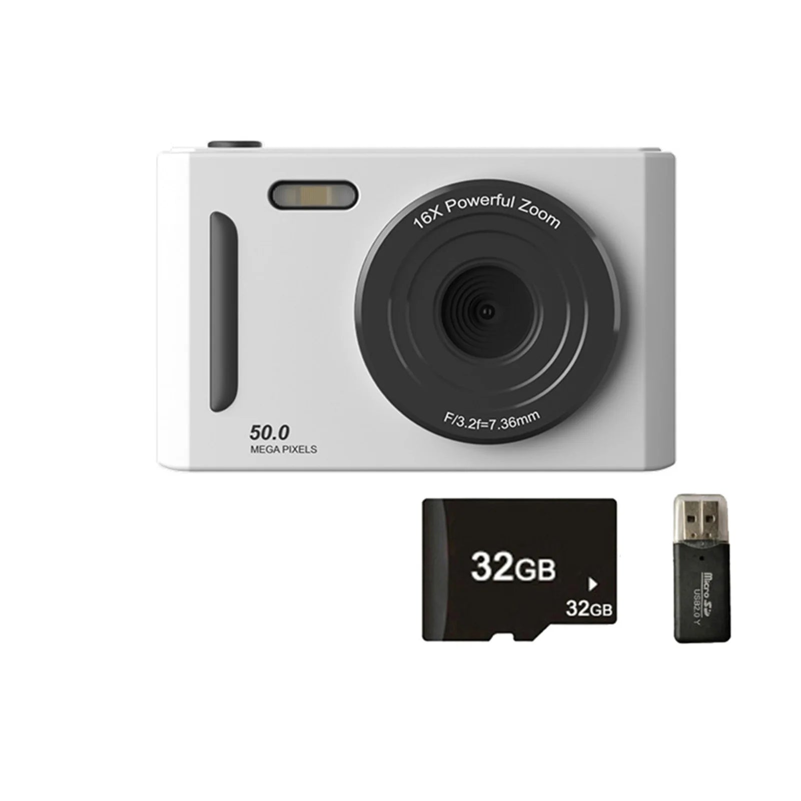 4K Digital Camera Dual Camera Flash 50 Million HD Pixel