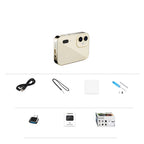 4K CCD Mini Digital Camera 64MP Touch Screen