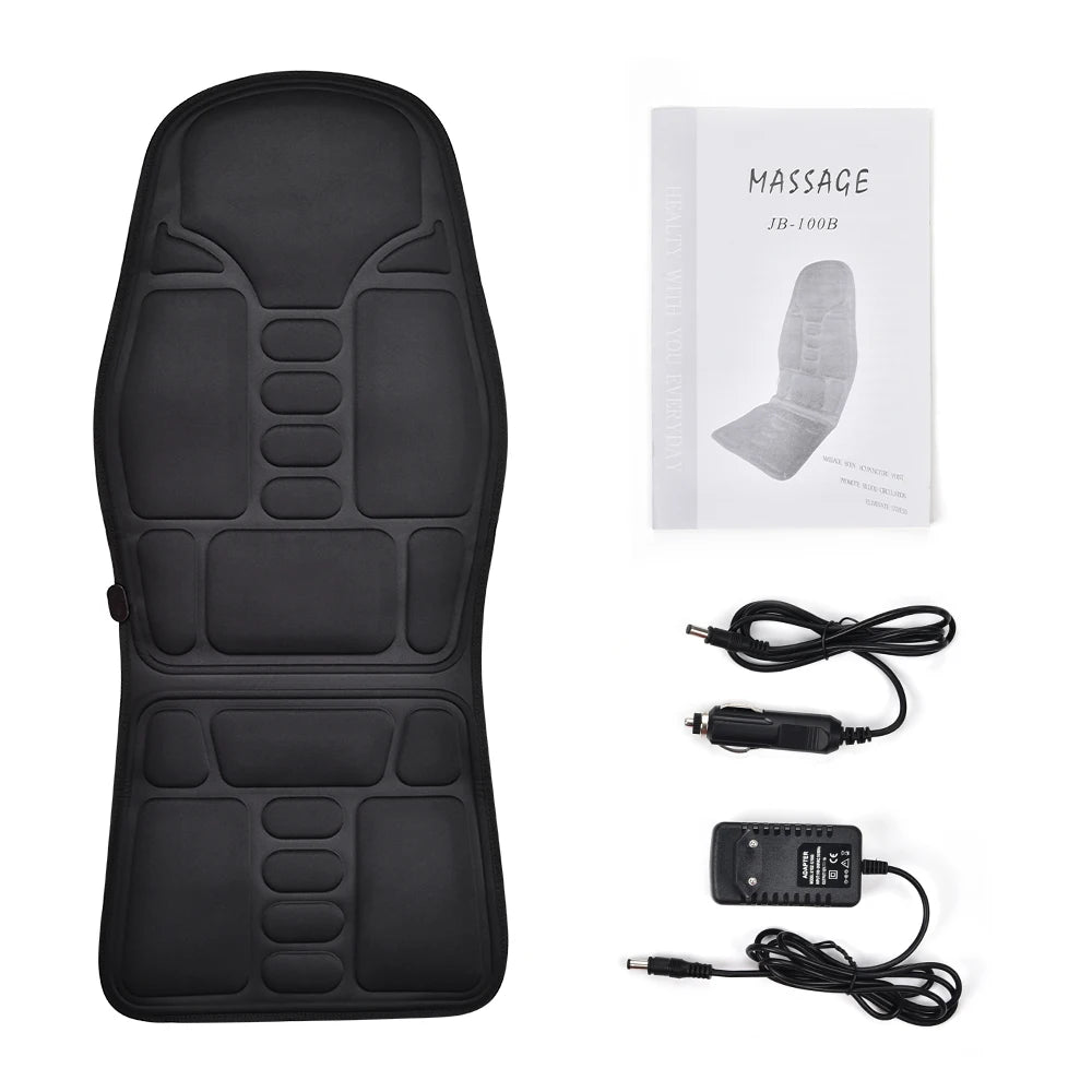 Massager Chair Pad Electric Heating Vibrating Cervical