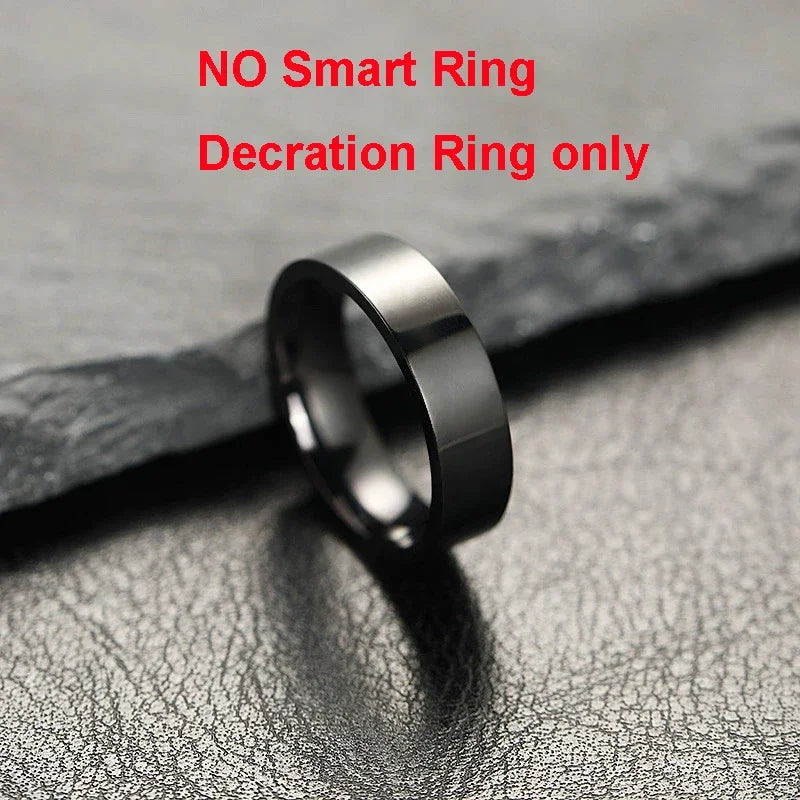 R09 Smart Ring Men Women with Charging Case