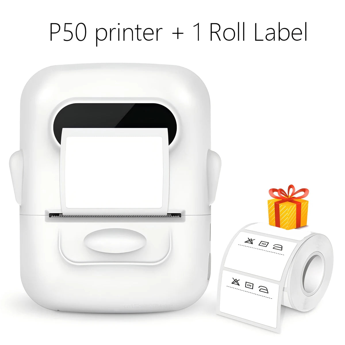 Thermal Label Printer P50 Protable Bluetooth Wireless