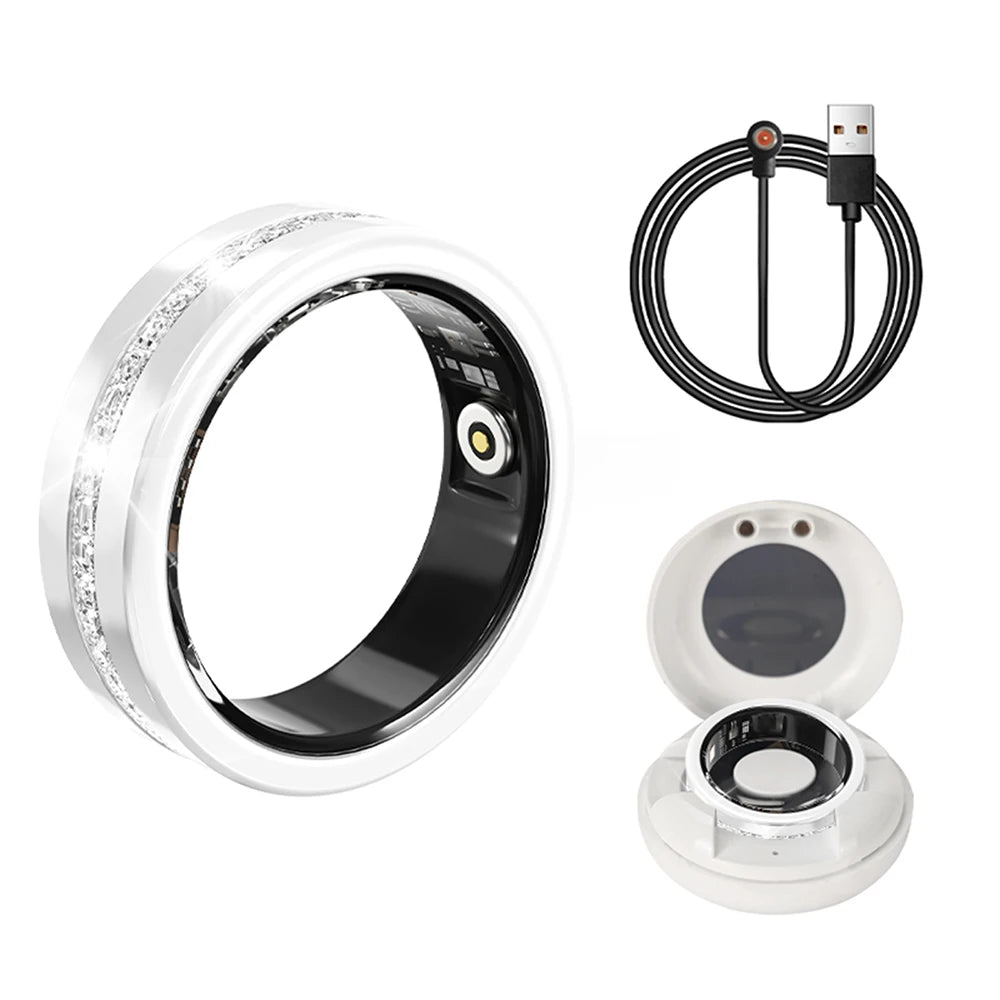 Smart Ring Lady Heart Rate Sleep Health Monitor