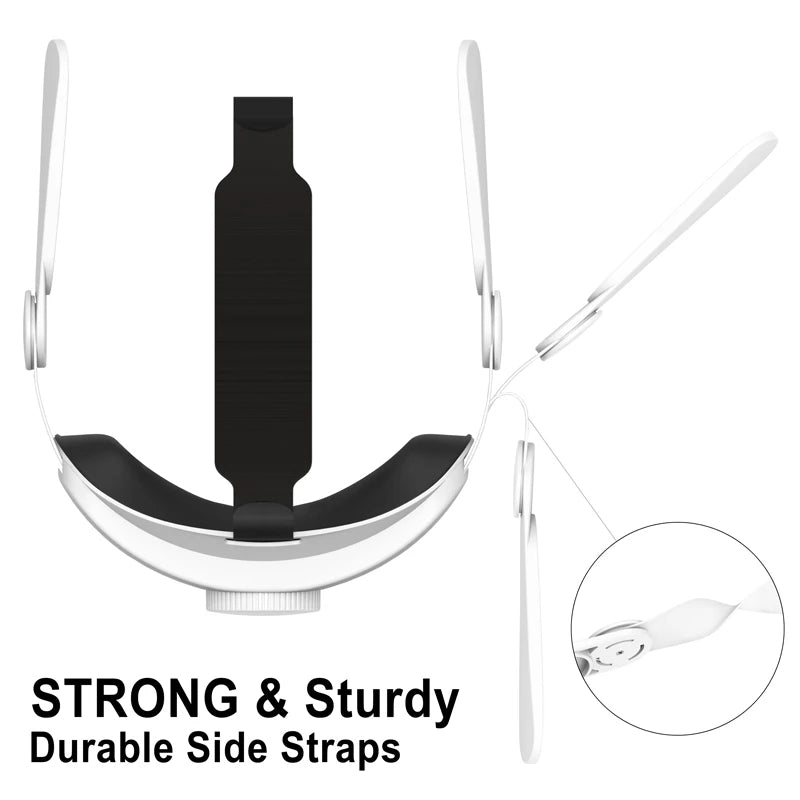 Meta Quest 2/Oculus Quest 2 Elite Strap Adjustable Head Strap