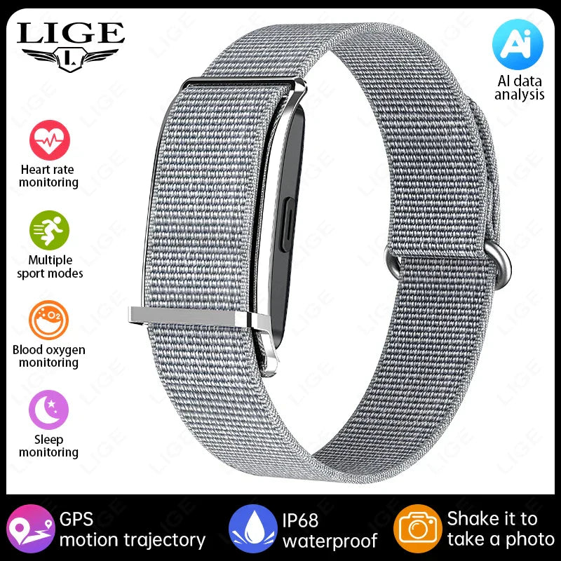 Smart Fitness Bracelet – Heart Rate & Sleep Monitor