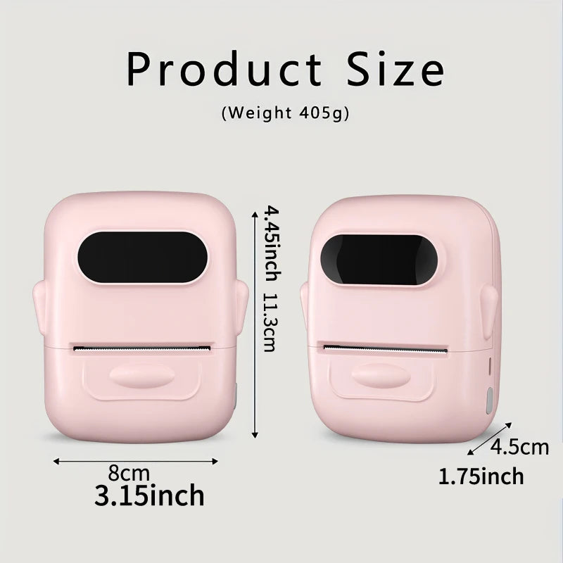 Thermal Label Printer P50 Protable Bluetooth Wireless