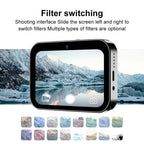 4K CCD Mini Digital Camera 64MP Touch Screen