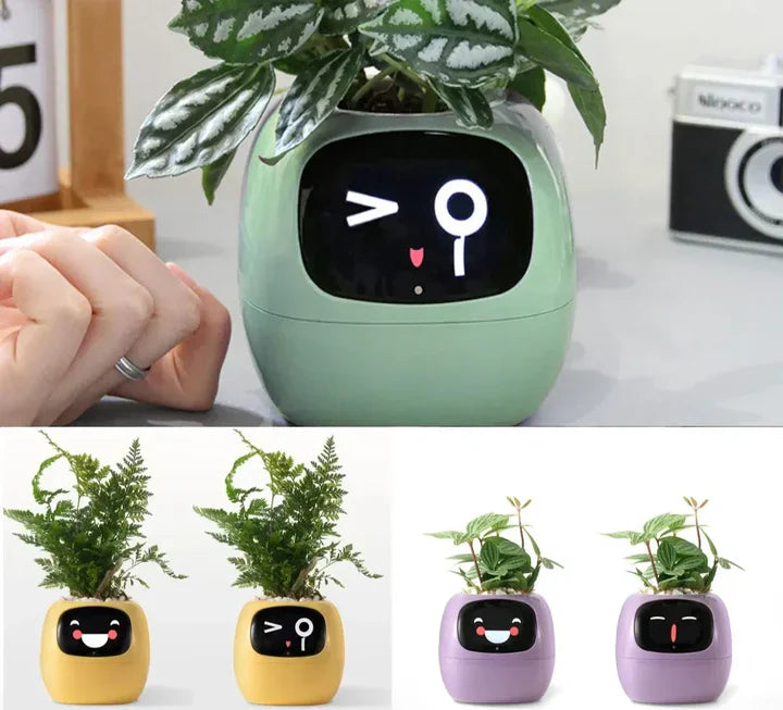 Smart AI Plant Pot Planter