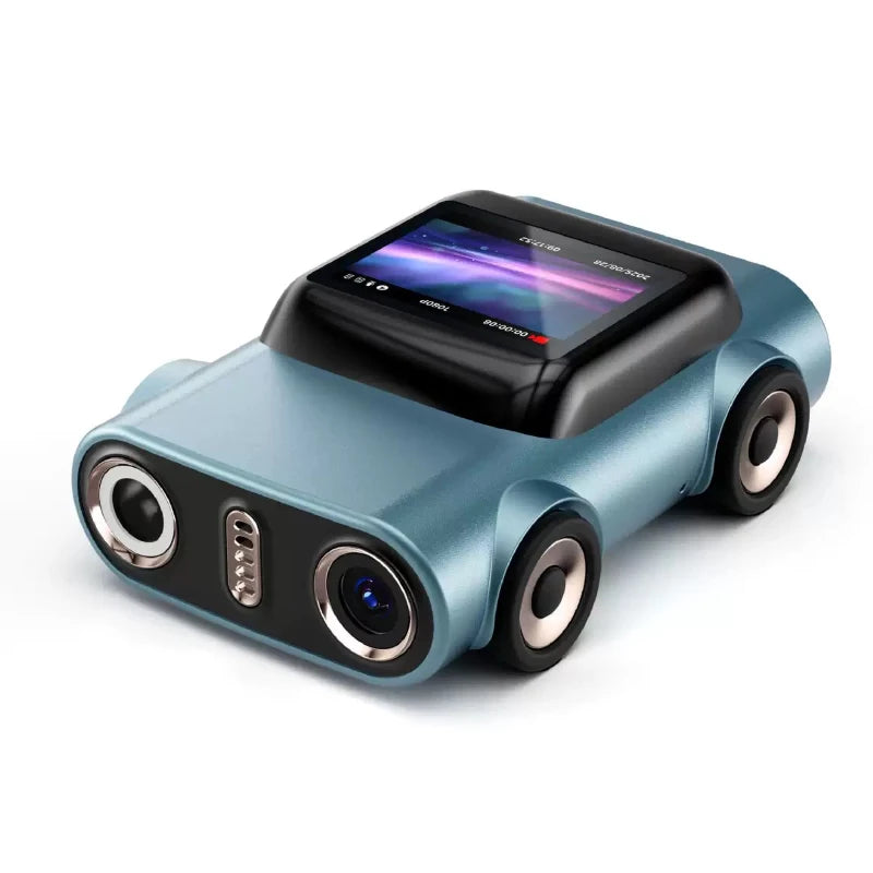 Mini Camera 2K HD Video Recorder Car Shaped Keychain