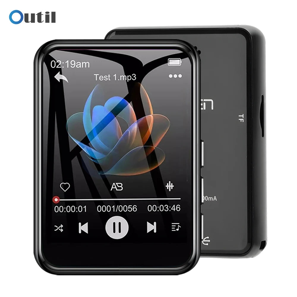 Bluetooth 5.4 Touch Screen MP3 Player