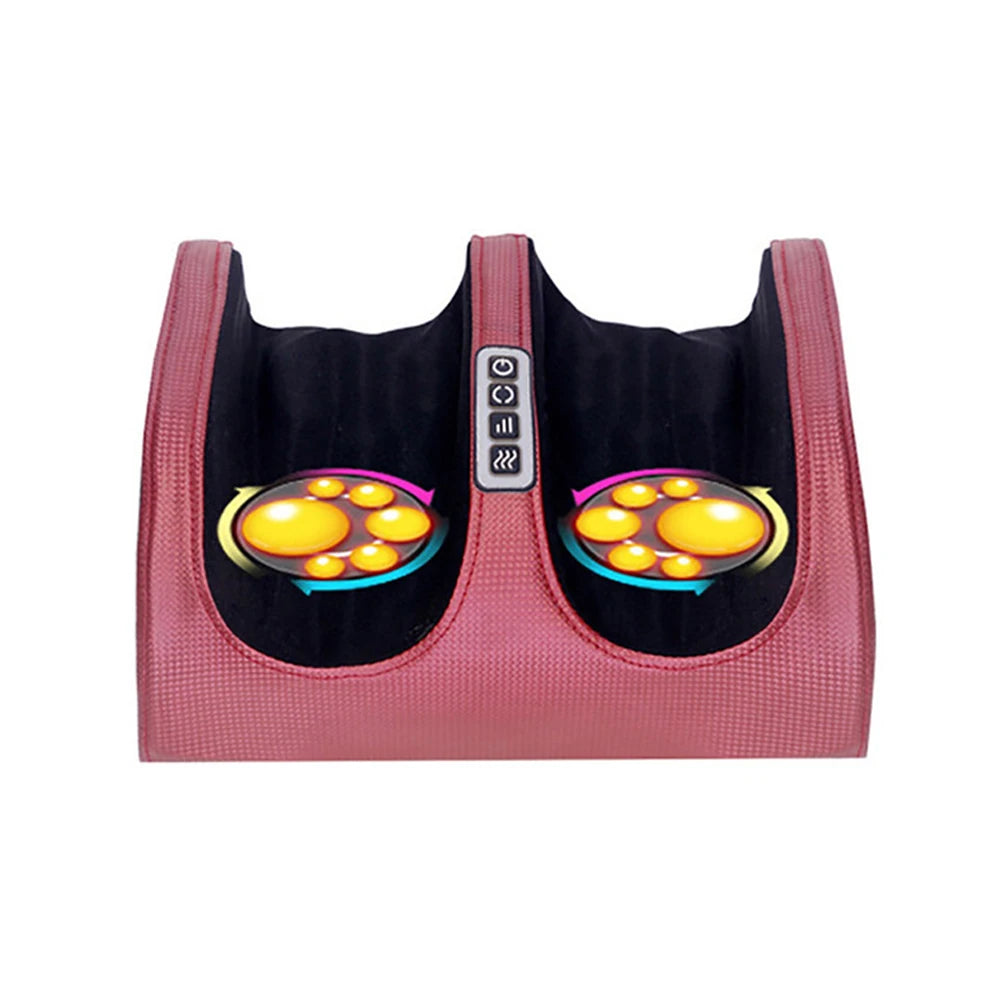 Electric Foot Massager Shiatsu Kneading Deep Tissue Relax Heated Roller