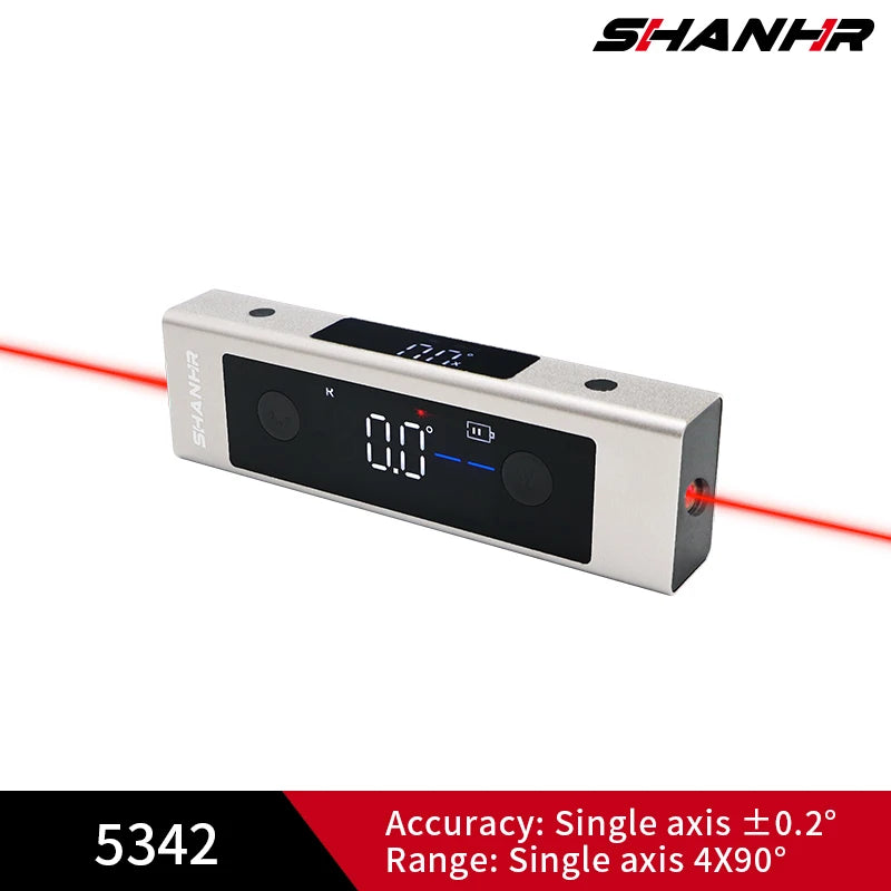 Digital Inclinometer Laser Protractor Type-C