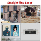 Digital Inclinometer Laser Protractor Type-C