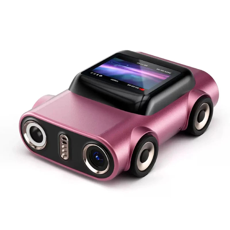 Mini Camera 2K HD Video Recorder Car Shaped Keychain