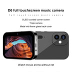 4K CCD Mini Digital Camera 64MP Touch Screen
