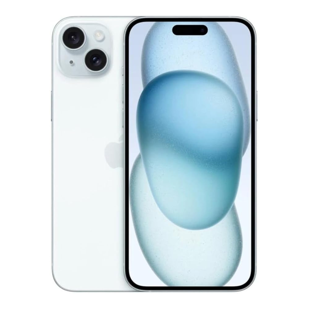 Apple iPhone 15, 128GB, Blue - Unlocked (Renewed)