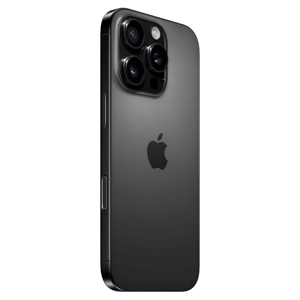 Apple iPhone 16 Pro, US Version, 256GB, Black Titanium - Unlocked (Renewed Premium)