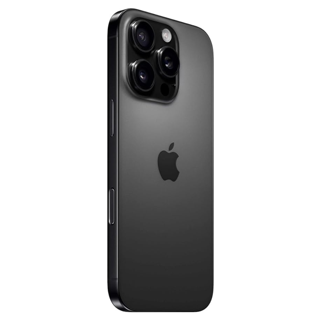 Apple iPhone 16 Pro, US Version, 256GB, Black Titanium - Unlocked (Renewed Premium)