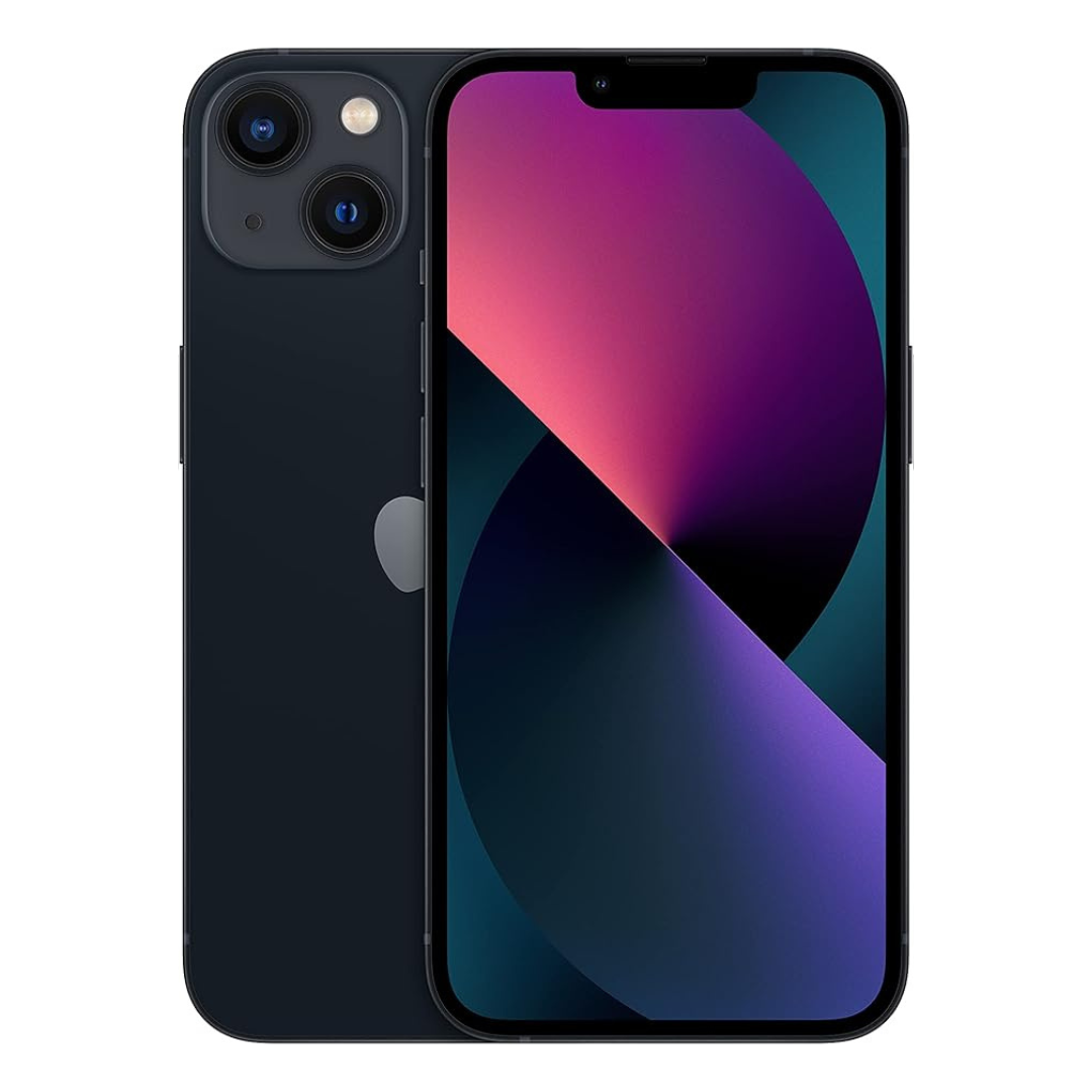 Apple iPhone 13, 128GB, Midnight - Unlocked (Renewed)