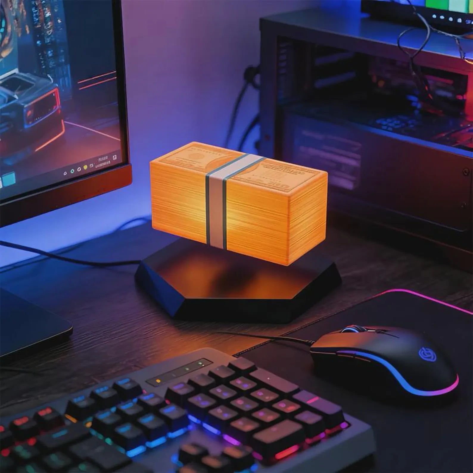 GTA Inspired Floating Money Lamp