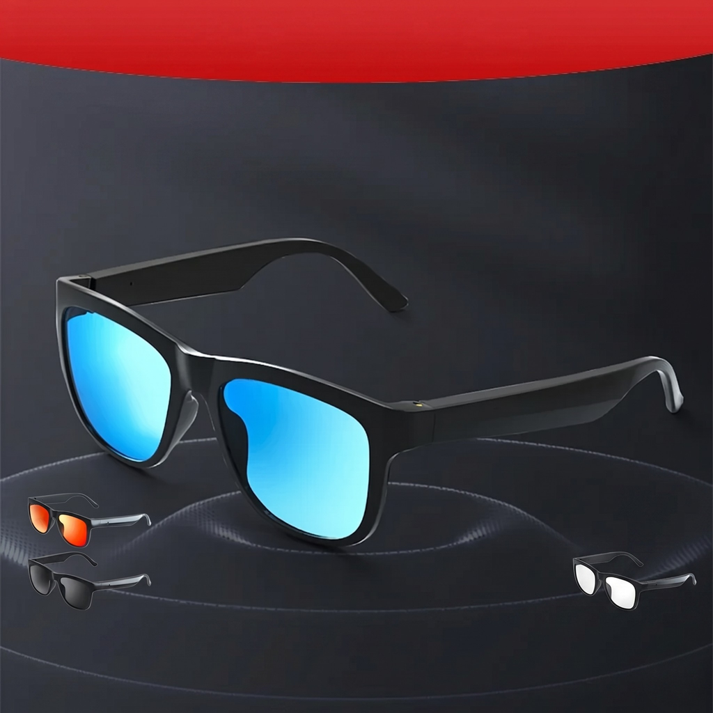 C8 Smart Glasses Headphone Wireless Bluetooth Sunglasses