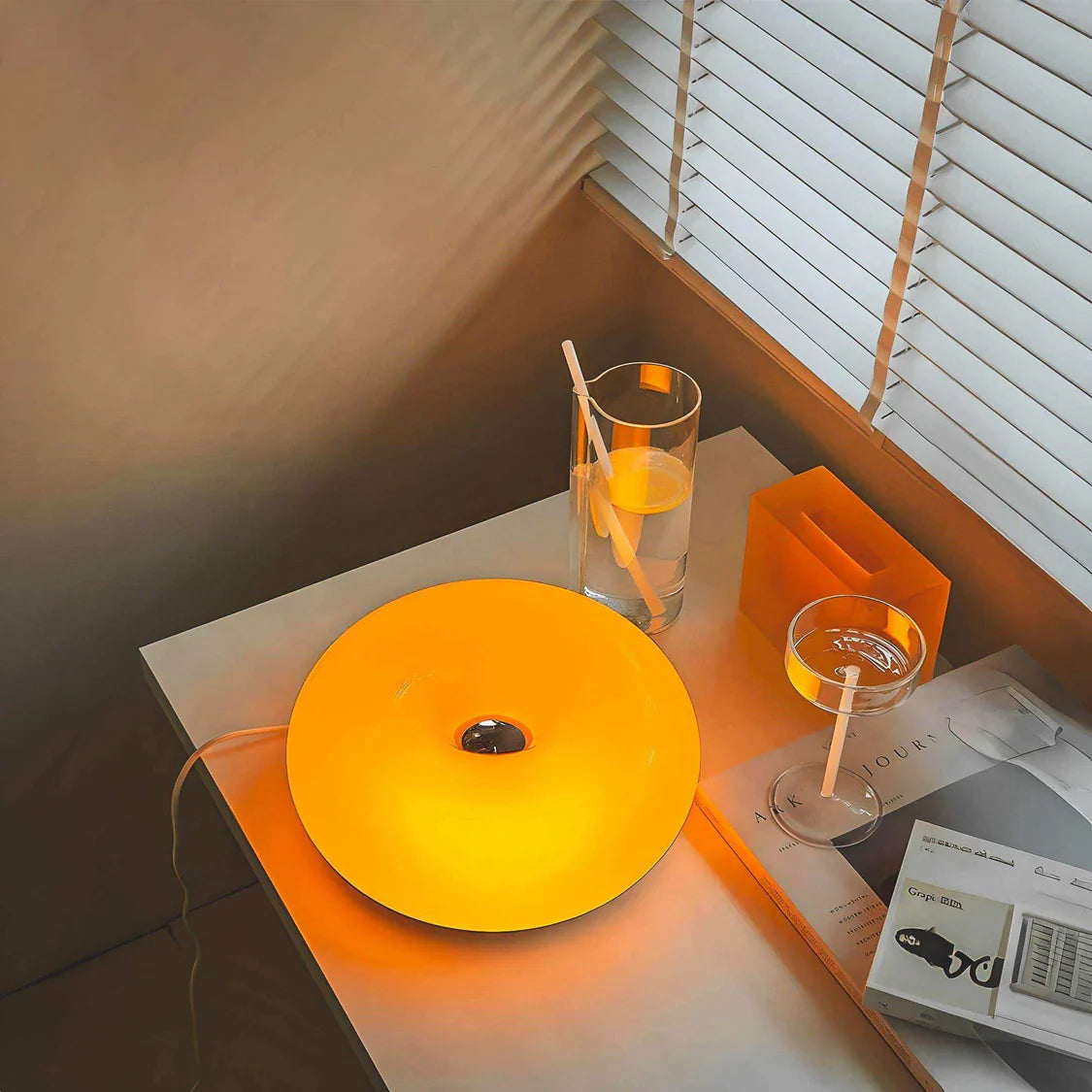 Donut Glass Lamp